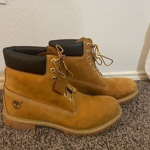 Timberland Men's Wheat Nubuck Boots